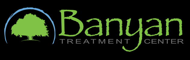 banyan treatment center logo black