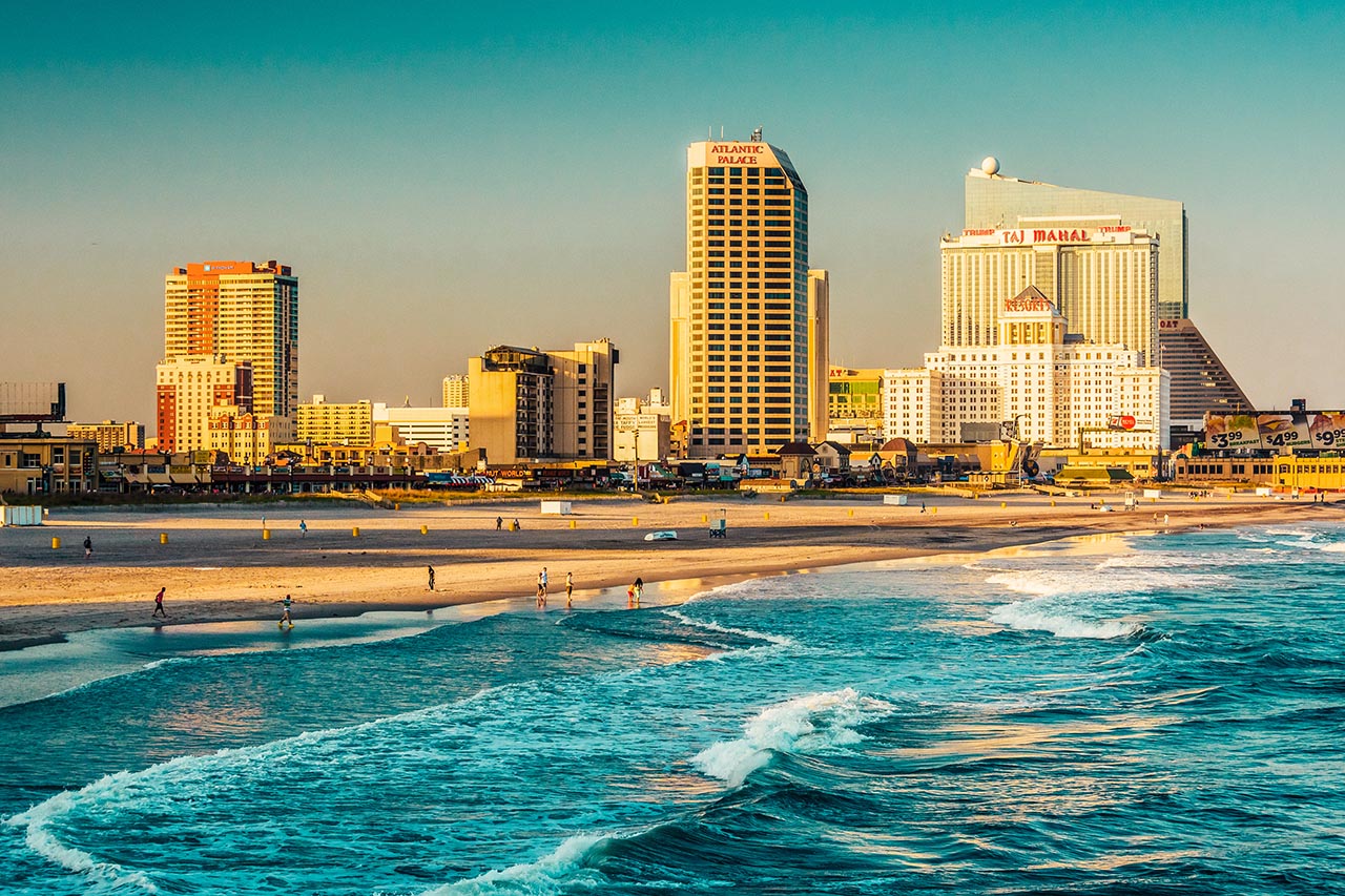 Atlantic City Skyline