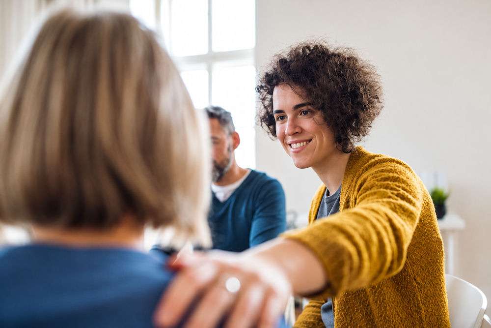 group therapy during residential treatment for anxiety